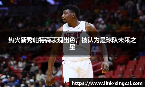 热火新秀帕特森表现出色，被认为是球队未来之星